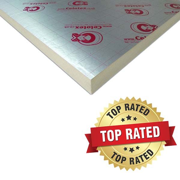 Ecotherm Celotex Kingspan Recticel PIR Insulation Boards 2400x1200mm 