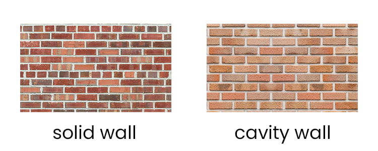 solid wall vs cavity wall