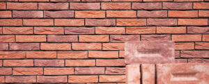 single brick wall